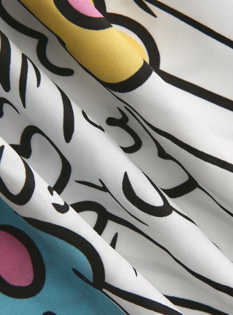 Kids Print Mix Dress