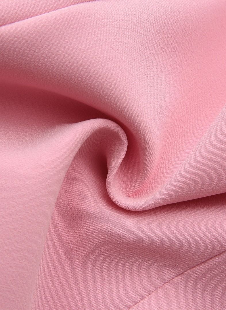 Kids Pink Crepe Dress