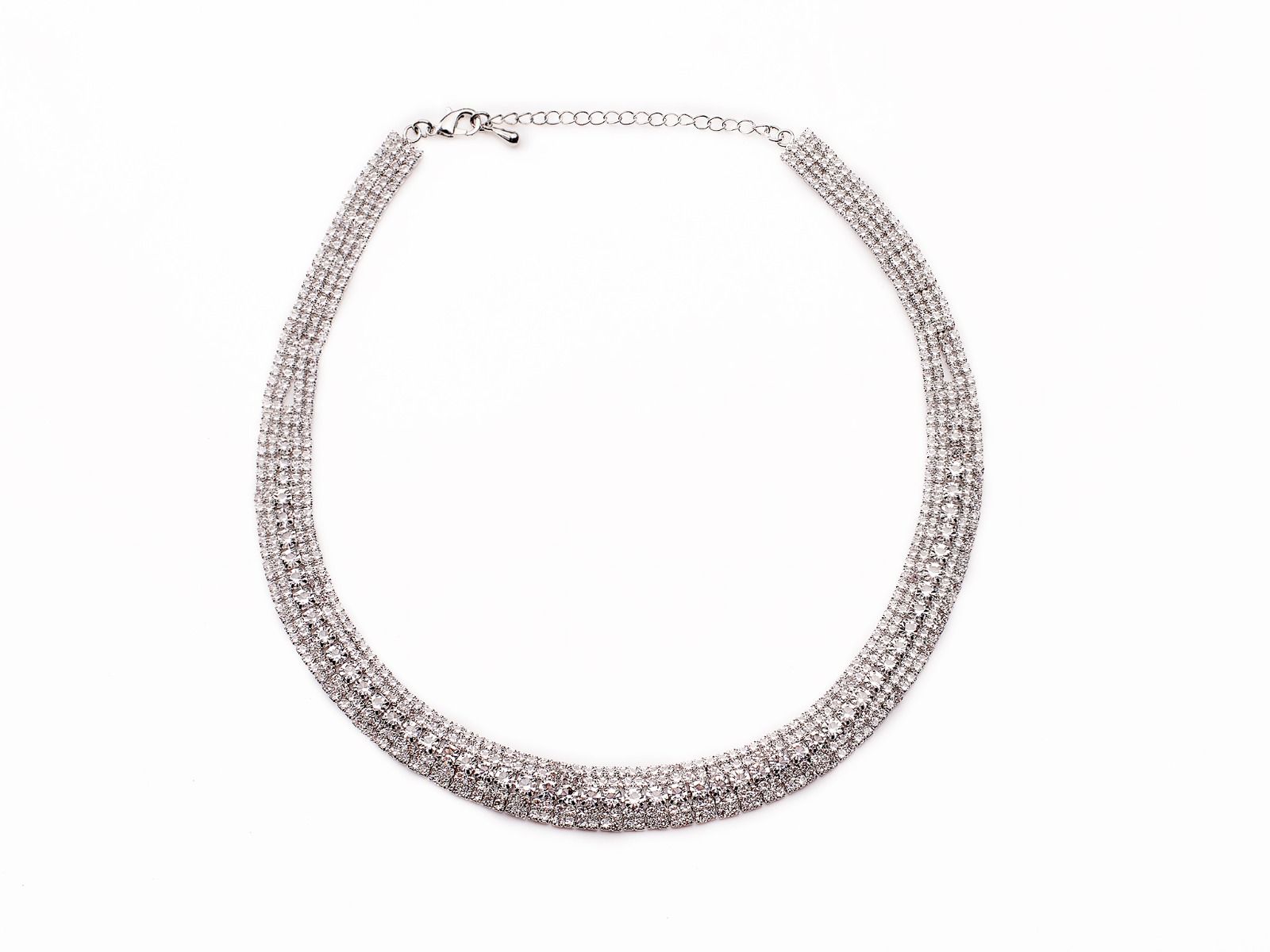 Rhinestone necklace
