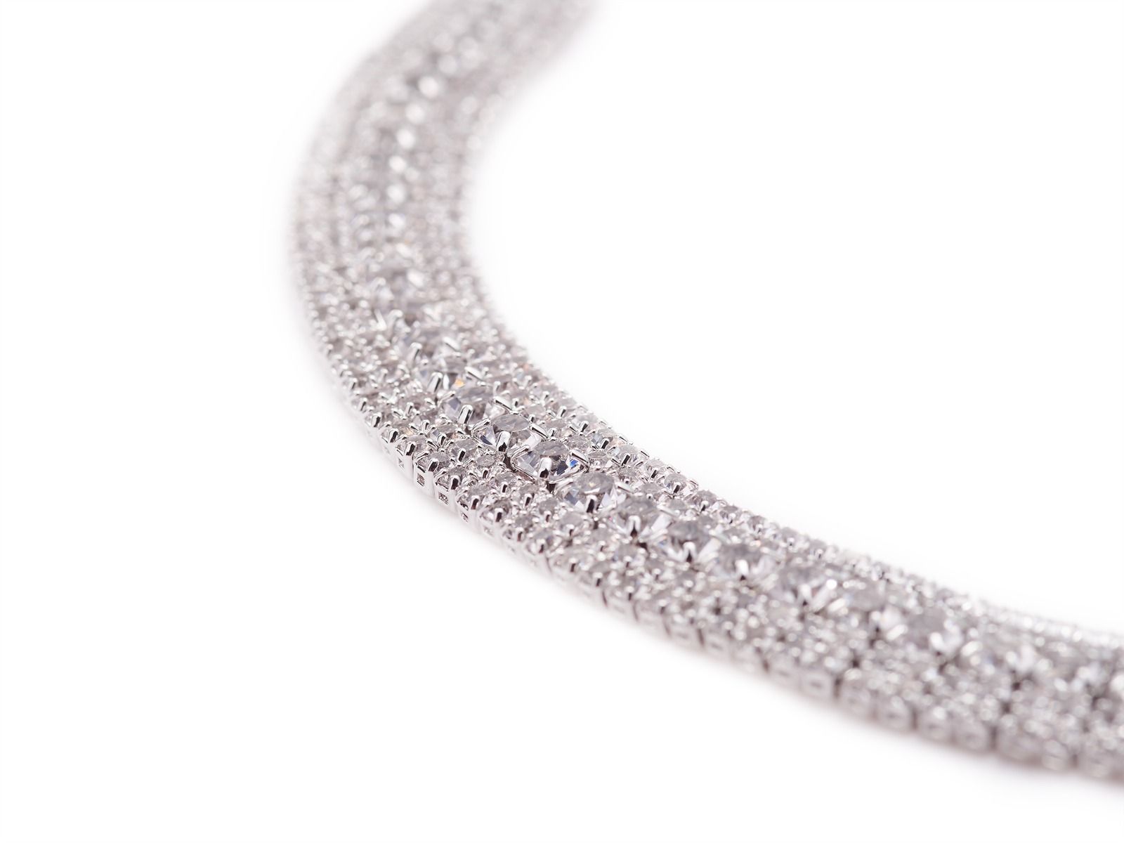 Rhinestone necklace