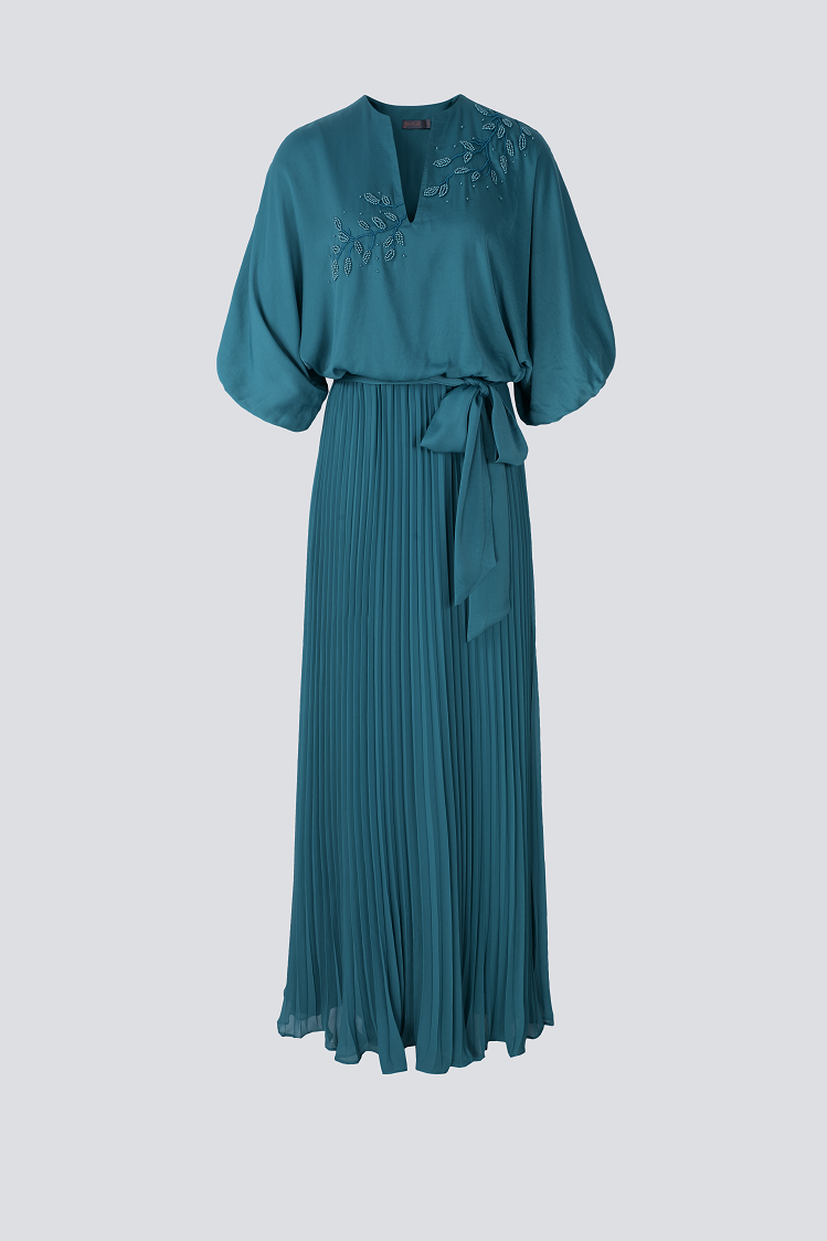 Chiffon pleated dress