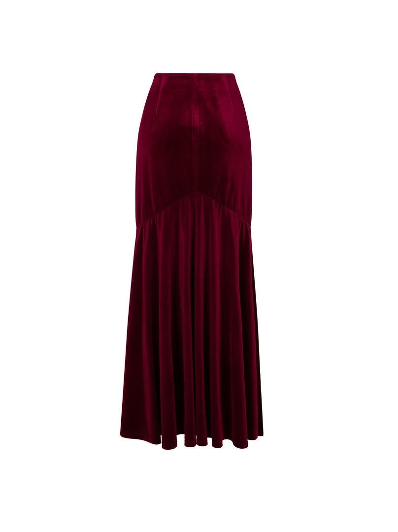 HIGH WAISTED MAXI SKIRT