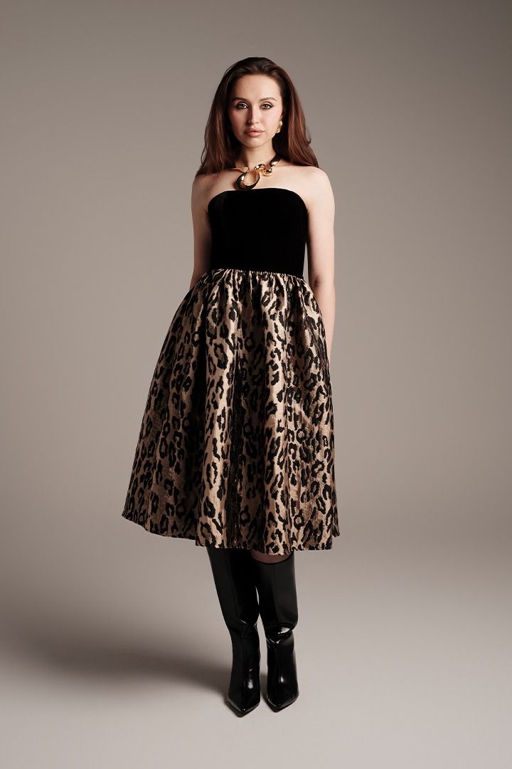 Velvet & Brocade Dress
