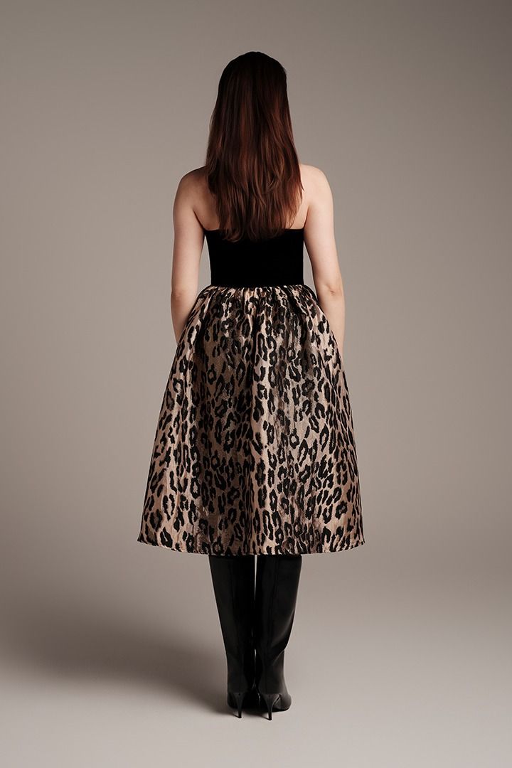 Velvet & Brocade Dress