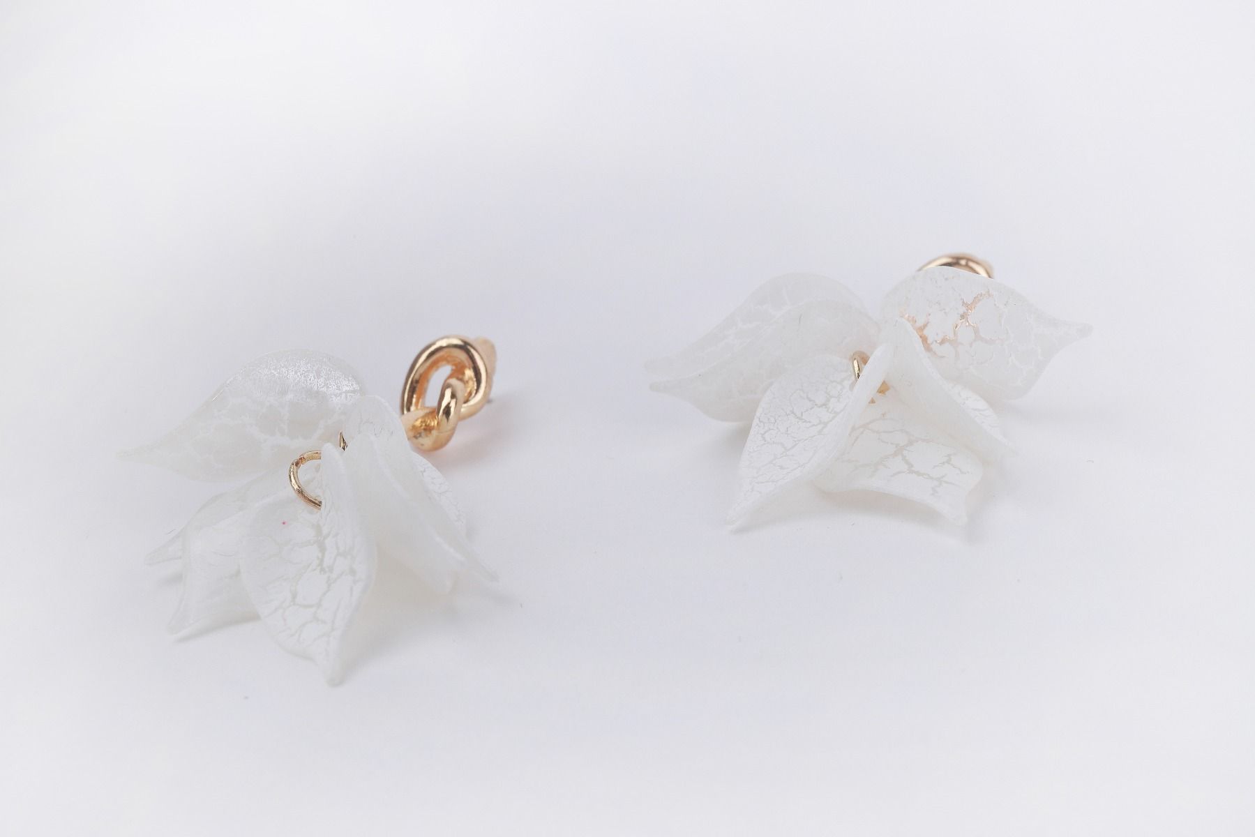 drop leaves earrings