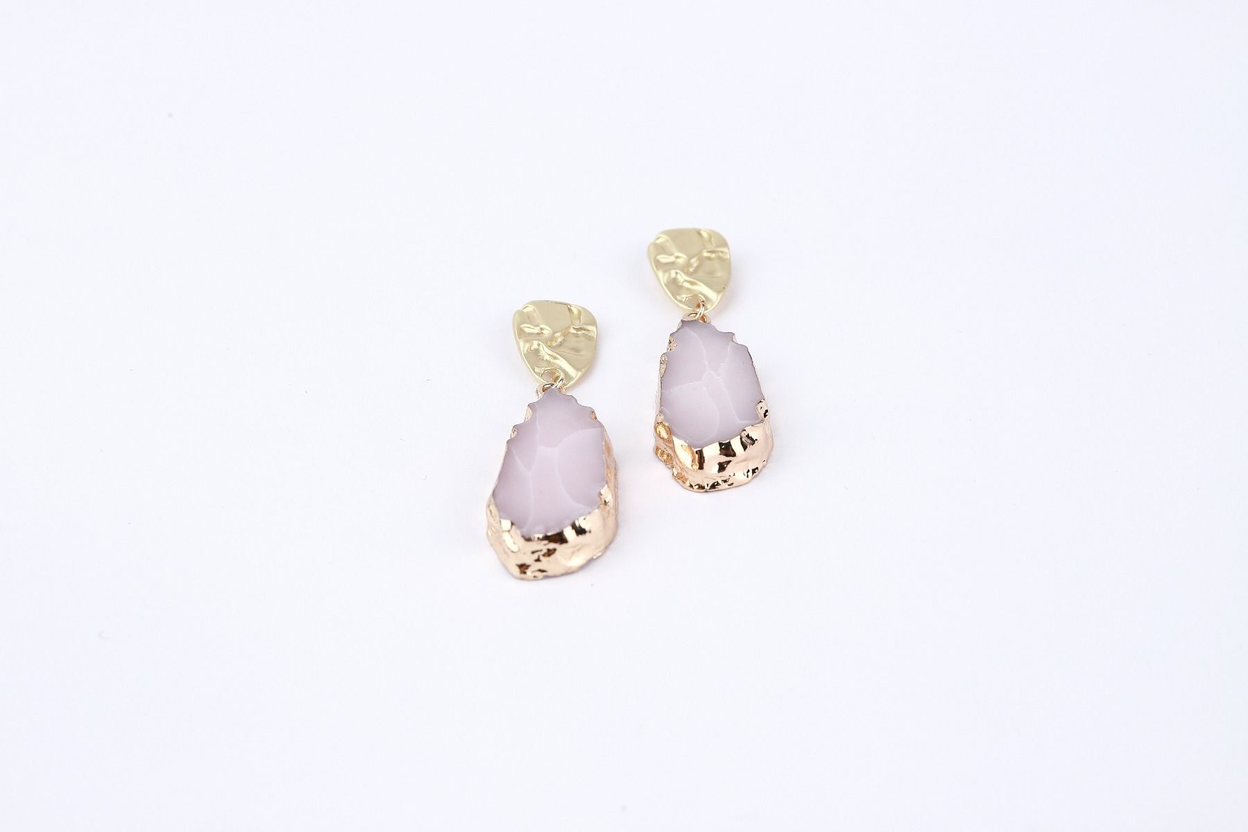 drop stone earrings