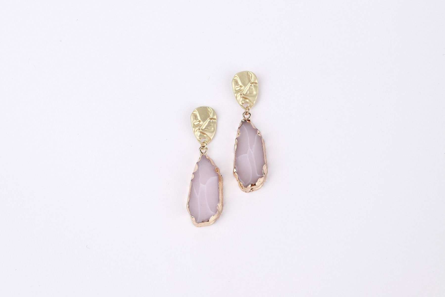 drop stone earrings