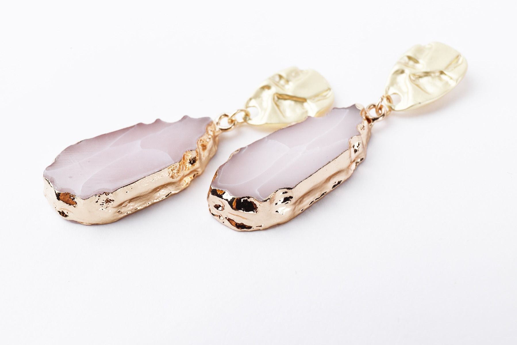 drop stone earrings