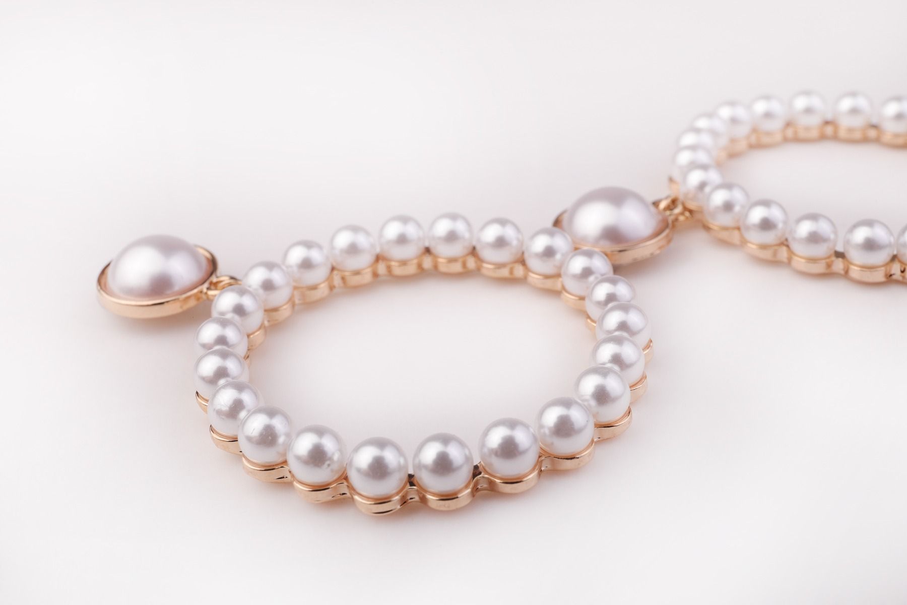 Pearl Circle Earring 