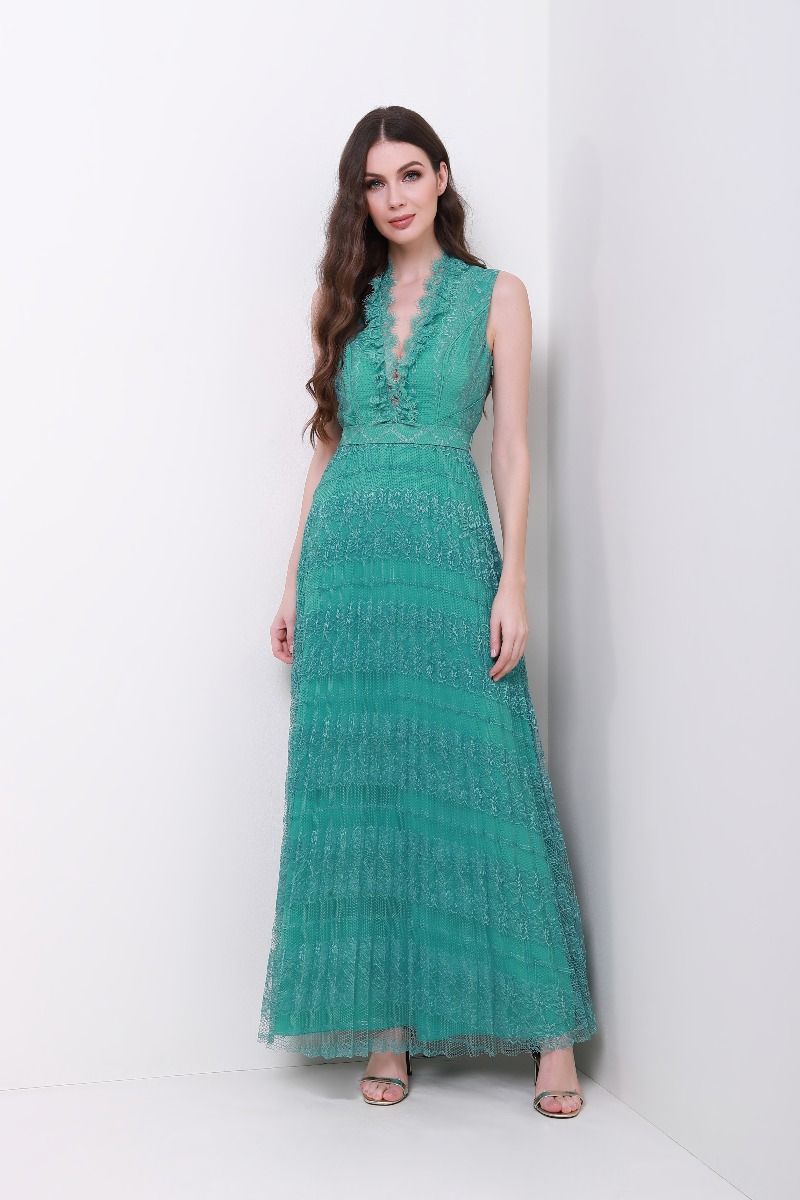 lace overlay dress