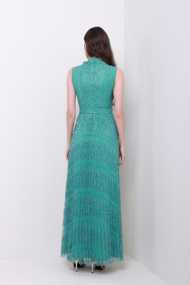 lace overlay dress