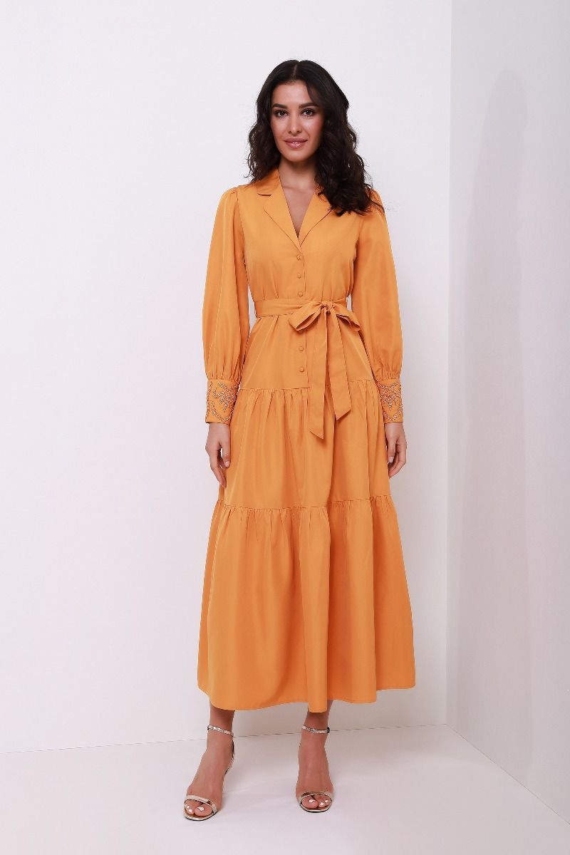 Shirt tiered dress 