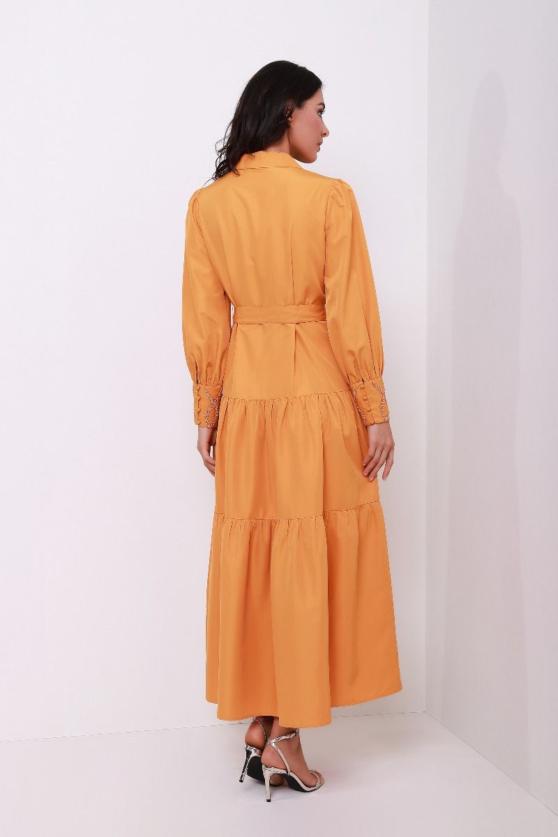Shirt tiered dress 