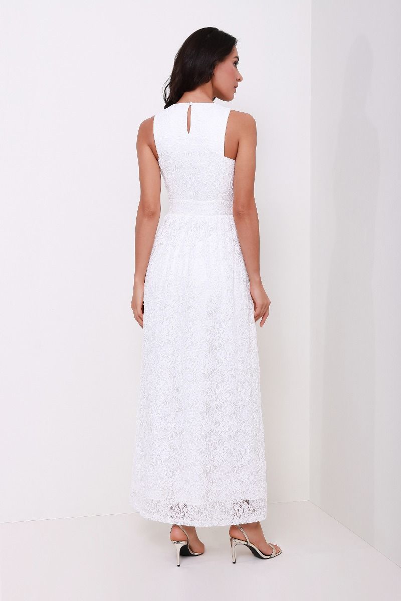 lace overlay dress