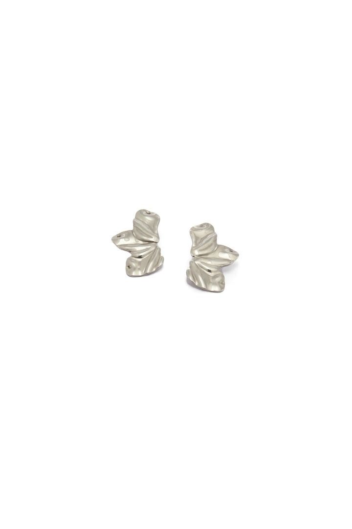 flower-shaped earrings