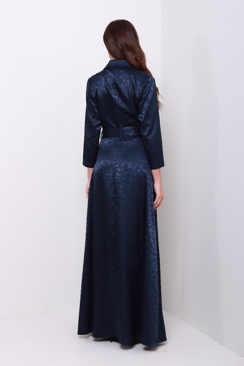Wrap brocade kaftan