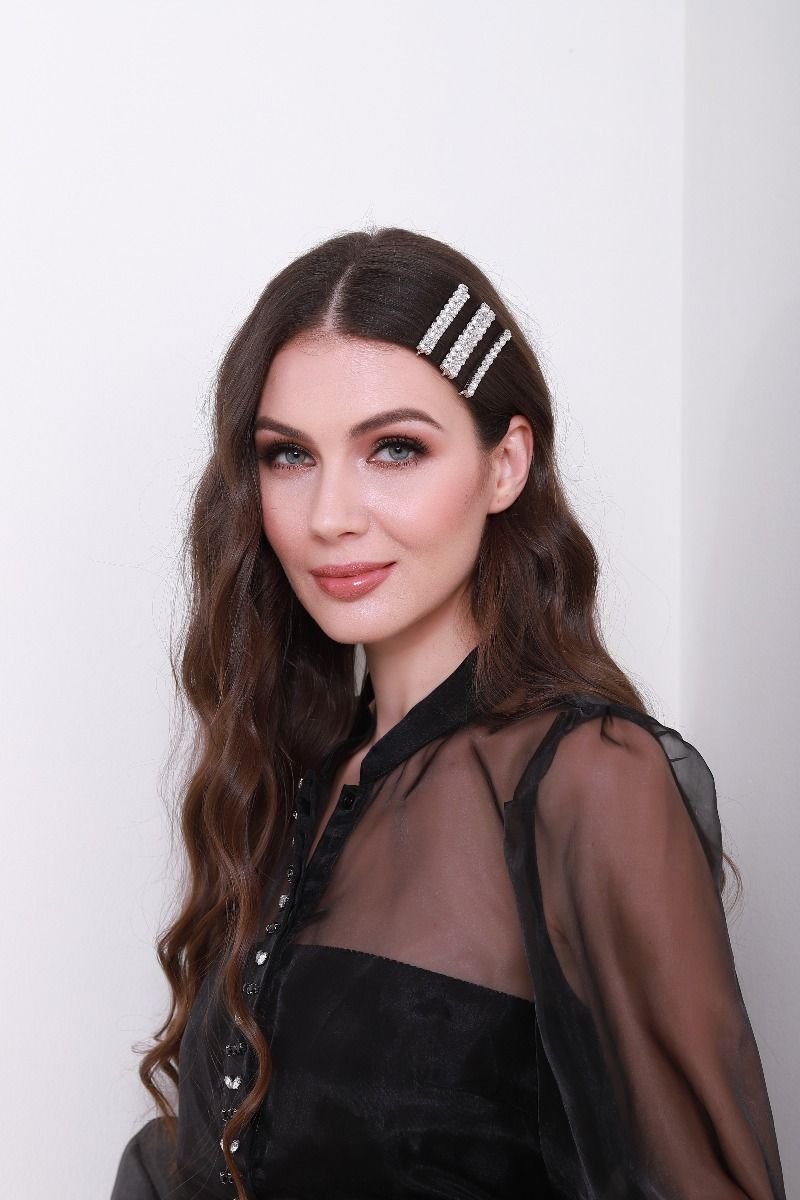 crystal hair pen