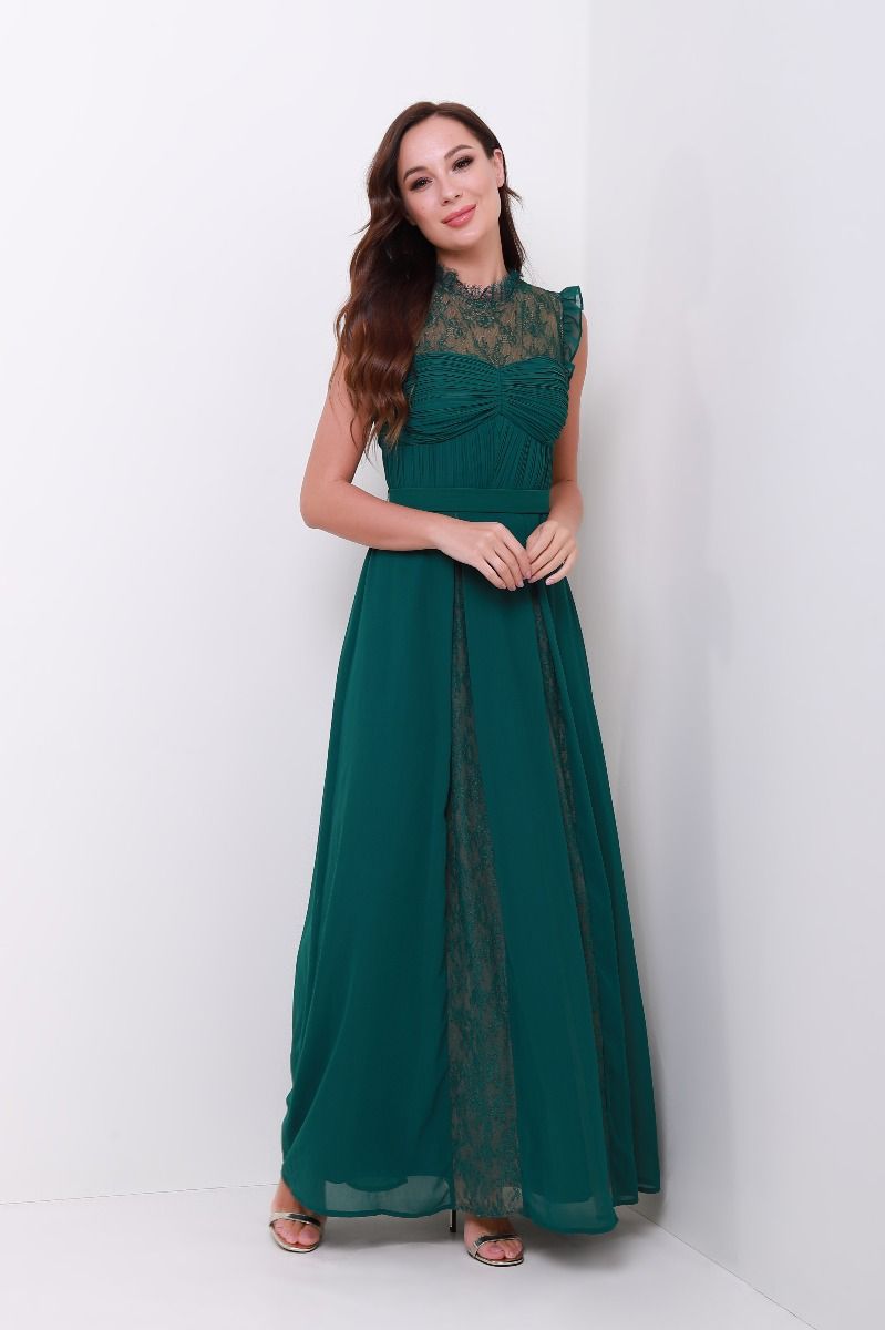 lace bustier dress