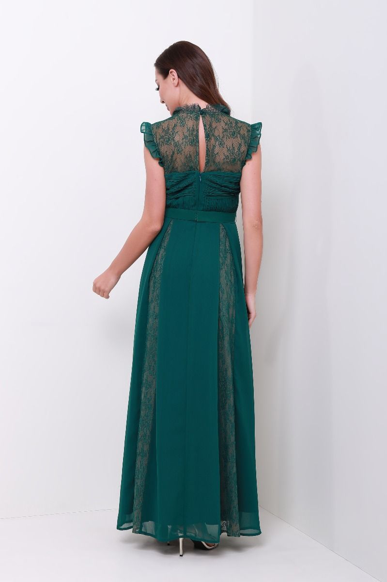 lace bustier dress