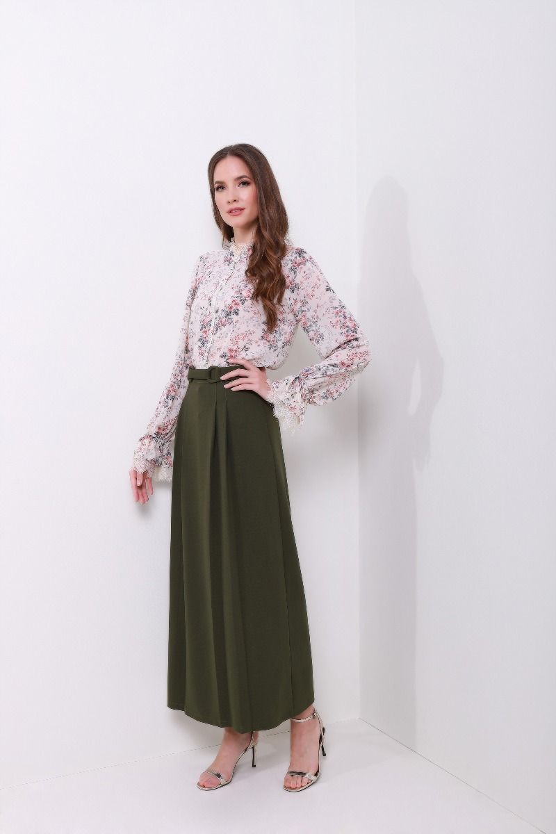 Pearl Buttons Blouse 