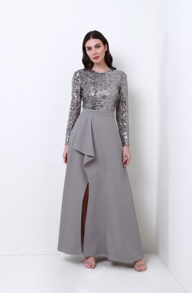 Sequin embellishment dress