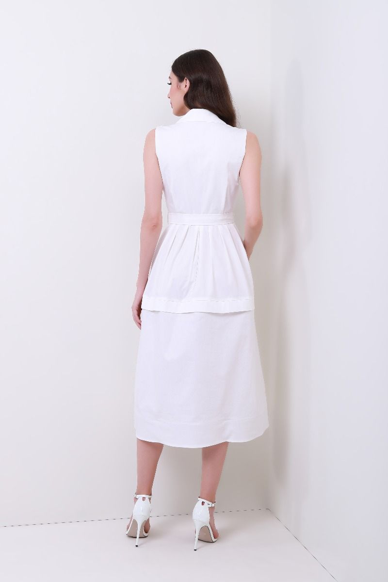 embellished shoulders dress