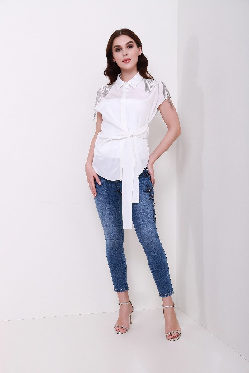 fringe shoulders top