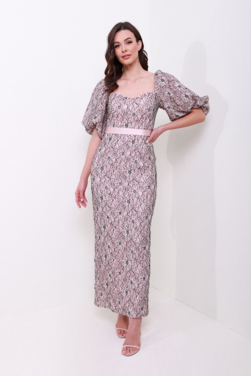 Floral lace dress