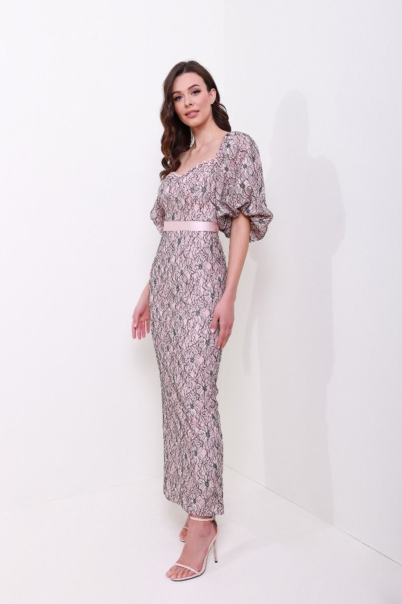 Floral lace dress