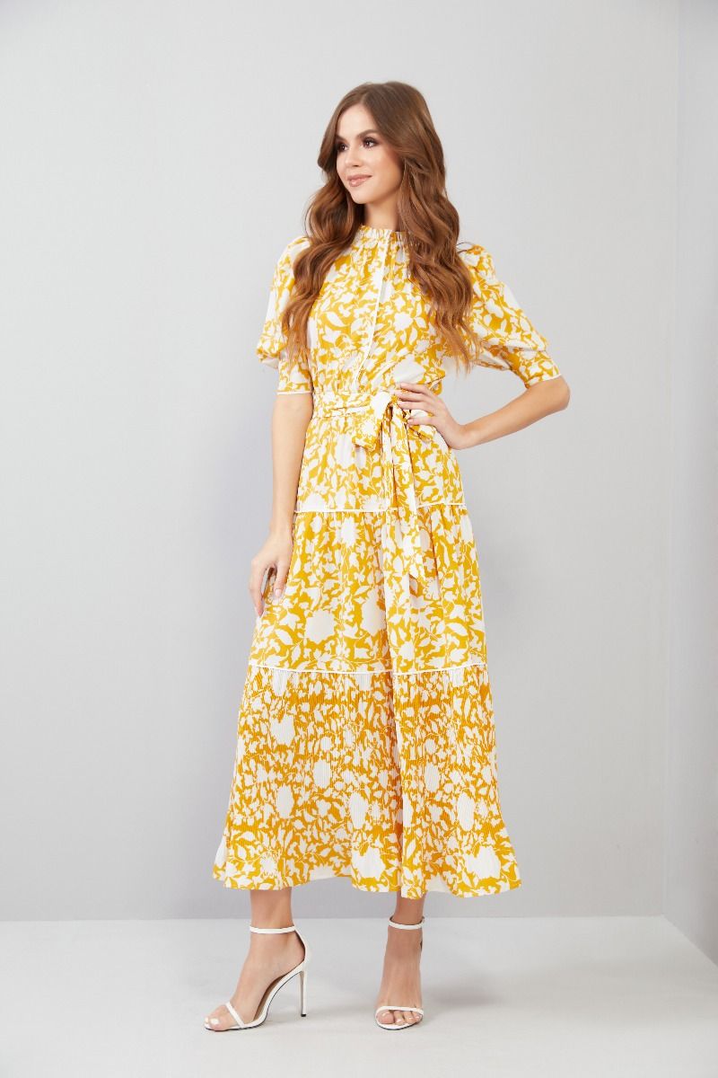 Midi Printed Kaftan