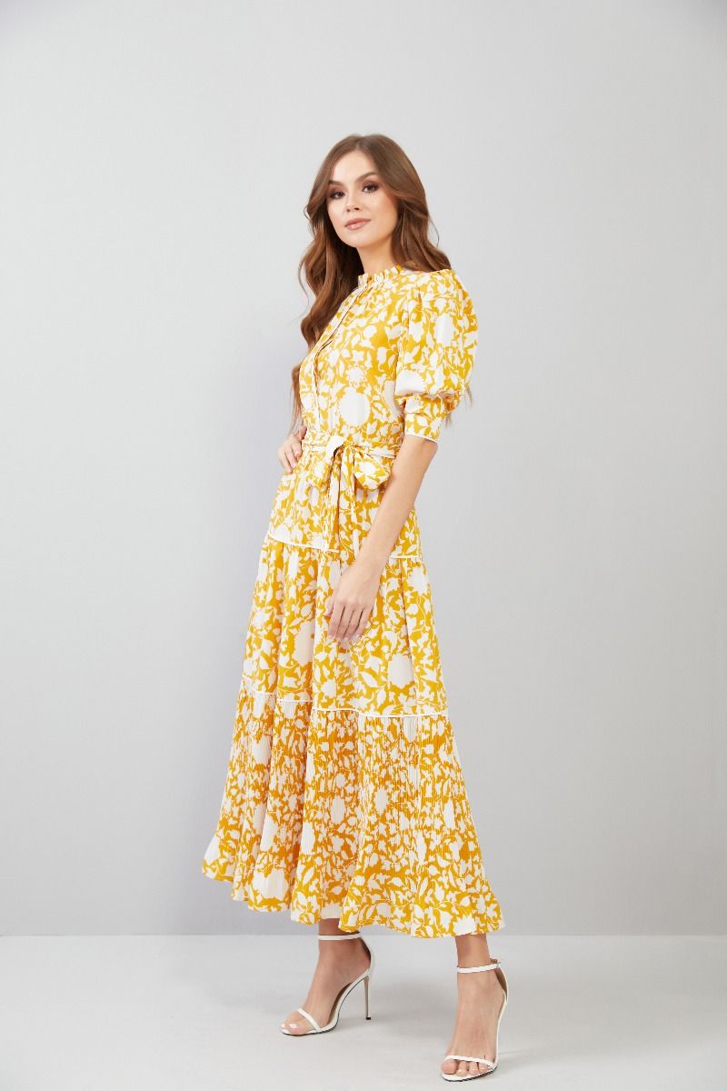Midi Printed Kaftan