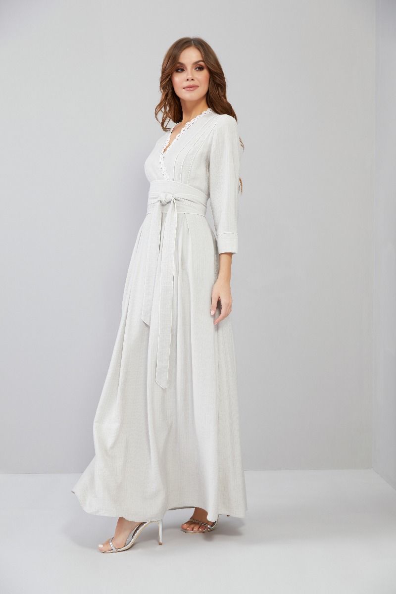 Long wrap kaftan