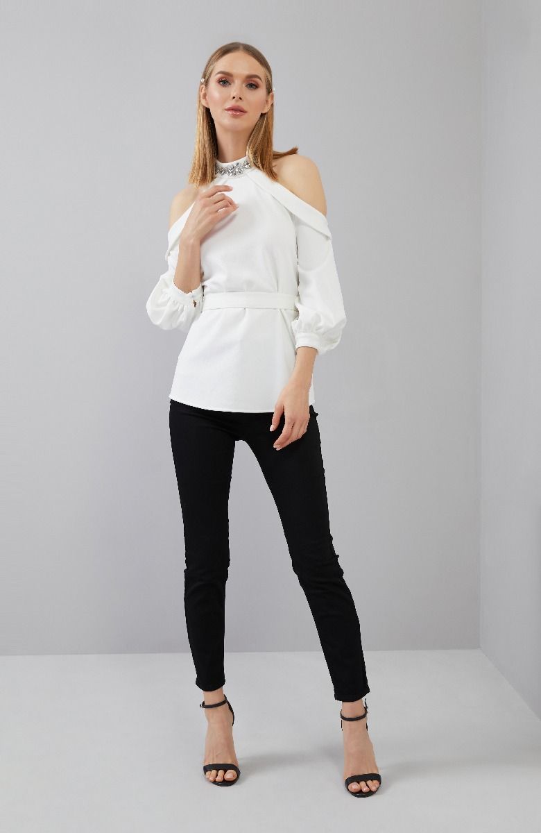 Cold Shoulder Top