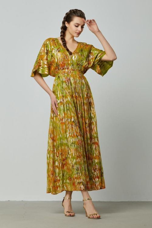 Printed Jacquard dress