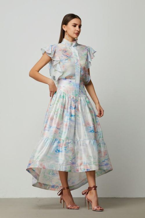 special prints skirt