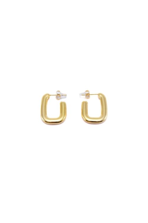 Modern Geometric Hoop Earrings