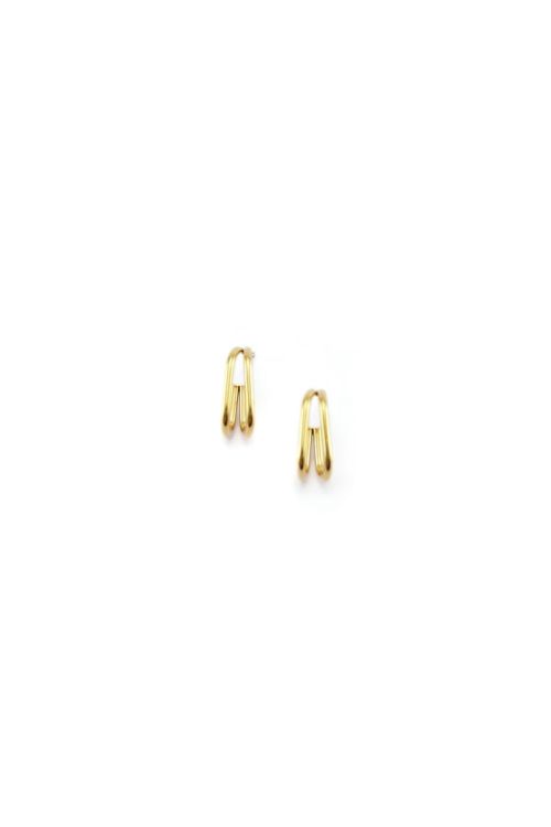 Bold Double Geometric Earrings