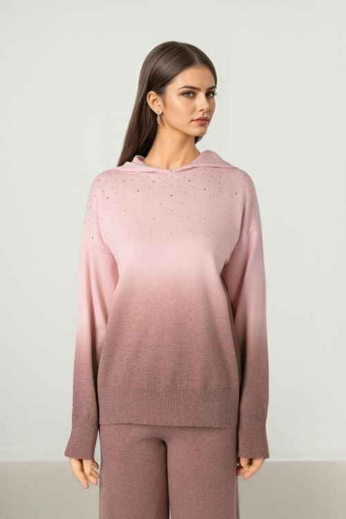 Ombre Knit Pullover
