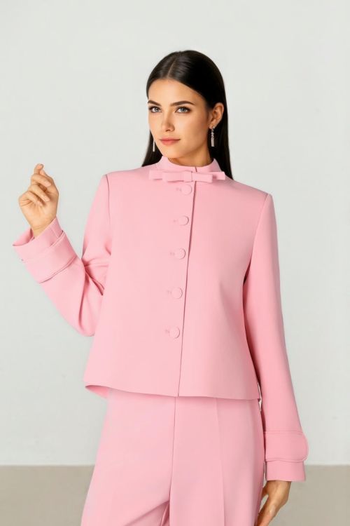 Bow Detail Jacket