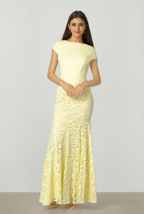 Lace Hem Dress