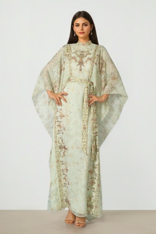 Cape Sleeve Kaftan