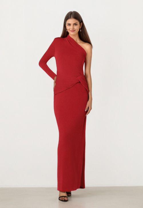 Red Jersey Dress
