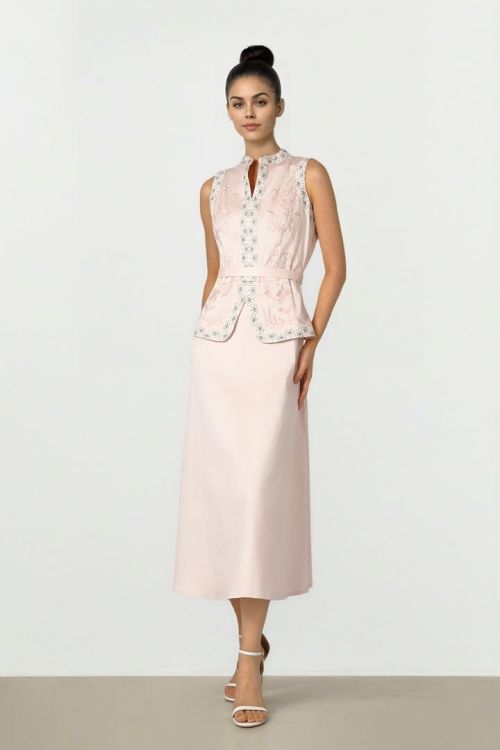Convertible Twill Dress
