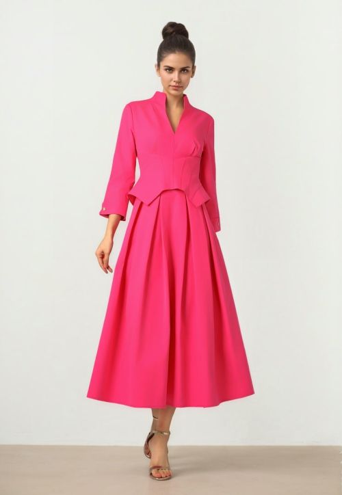 Waist Detail Midi dress