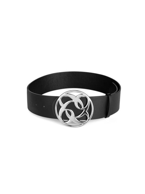 PU belt with buckle