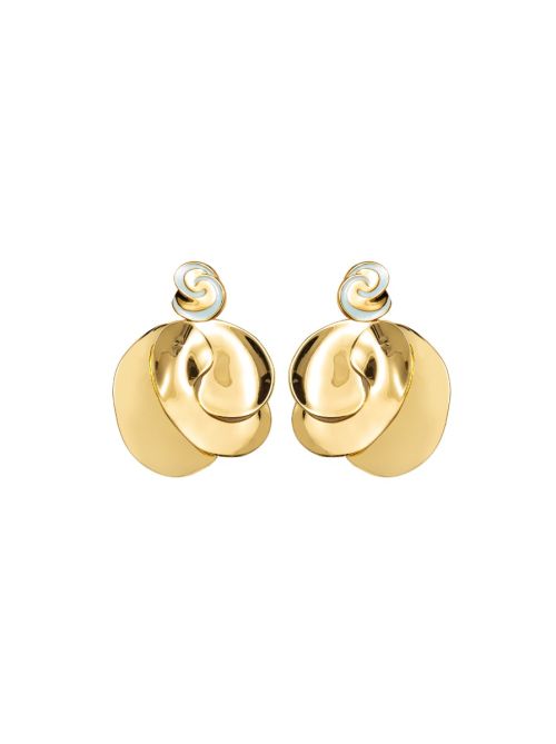 Twisted Flower Earring
