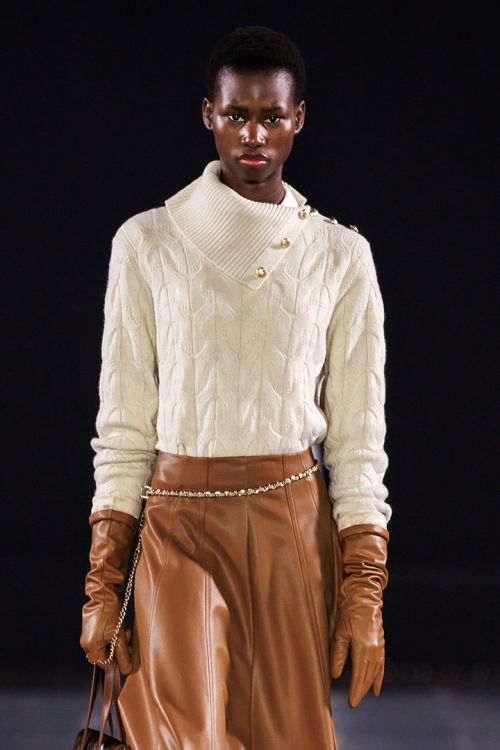 Beige Knit Pullover