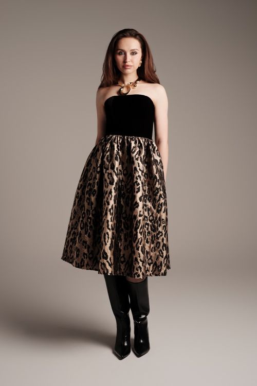 Velvet & Brocade Dress